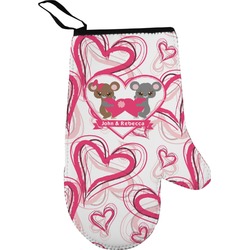 Valentine's Day Right Oven Mitt (Personalized)