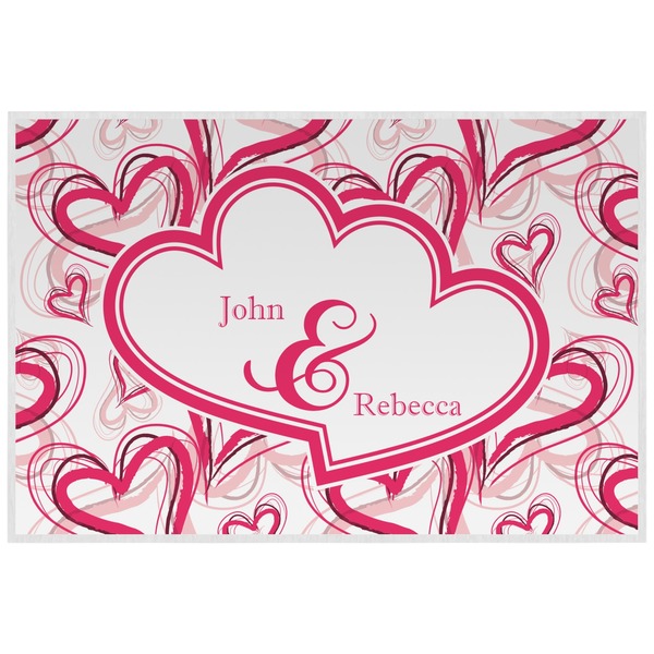 Valentine's Day Personalized Placemat (Back)