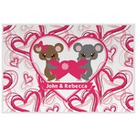 Valentine's Day Laminated Placemat w/ Couple's Names