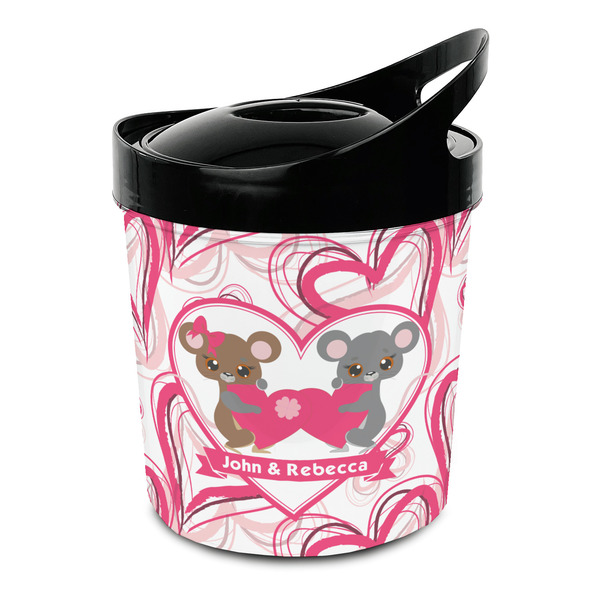 Custom Valentine's Day Plastic Ice Bucket (Personalized)