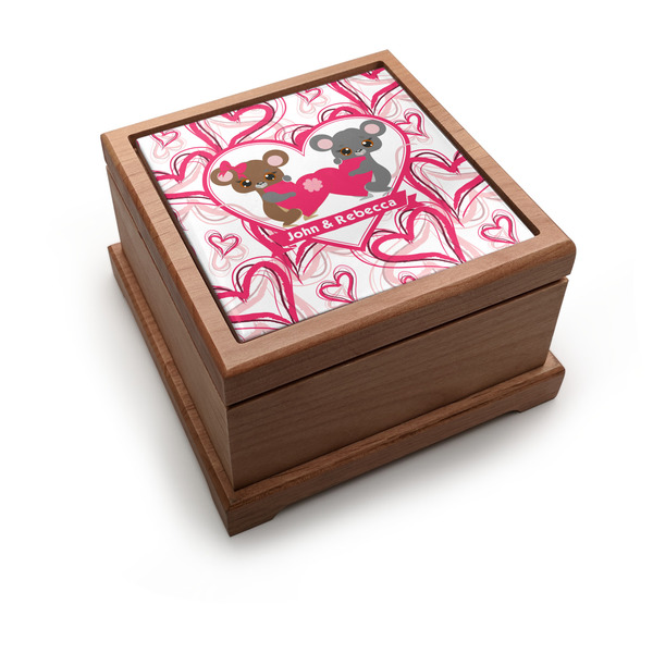 Custom Valentine's Day Pet Urn w/ Couple's Names