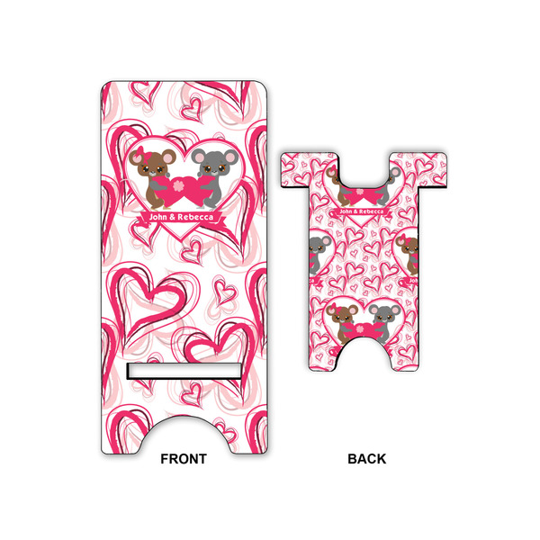 Valentine's Day Phone Stand - Front & Back