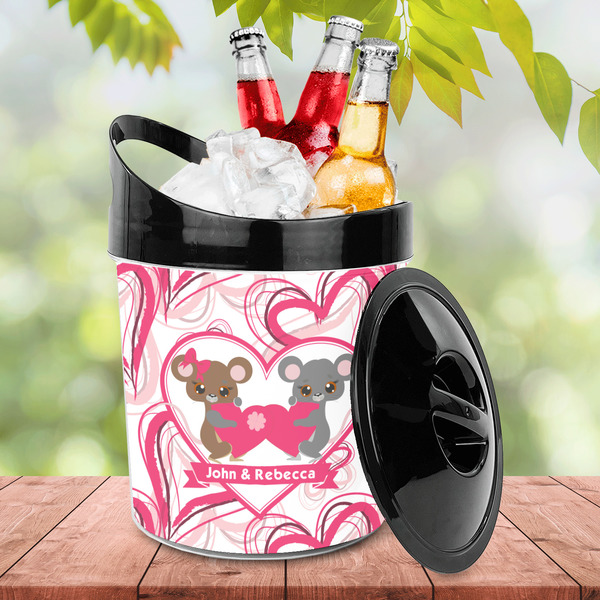 Valentine's Day Plastic Ice Bucket - LIFESTYLE