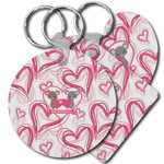 Valentine's Day Plastic Keychain (Personalized)