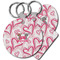 Valentine's Day Plastic Keychains