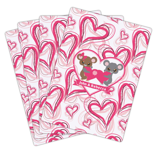 Valentine's Day Playing Cards - Hand Back View