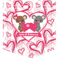 Valentine's Day Iron On Faux Pocket (Personalized)