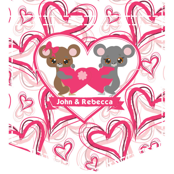 Custom Valentine's Day Iron On Faux Pocket (Personalized)