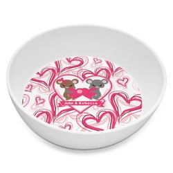 Valentine's Day Melamine Bowl - 8 oz (Personalized)