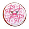 Valentine's Day Printed Icing Circle - Medium - On Cookie