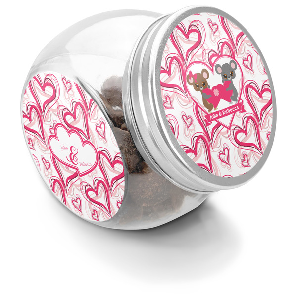 Custom Valentine's Day Puppy Treat Jar (Personalized)