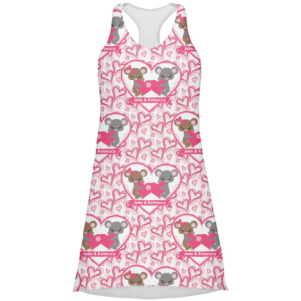 Custom Valentine's Day Racerback Dress - X Small (Personalized)