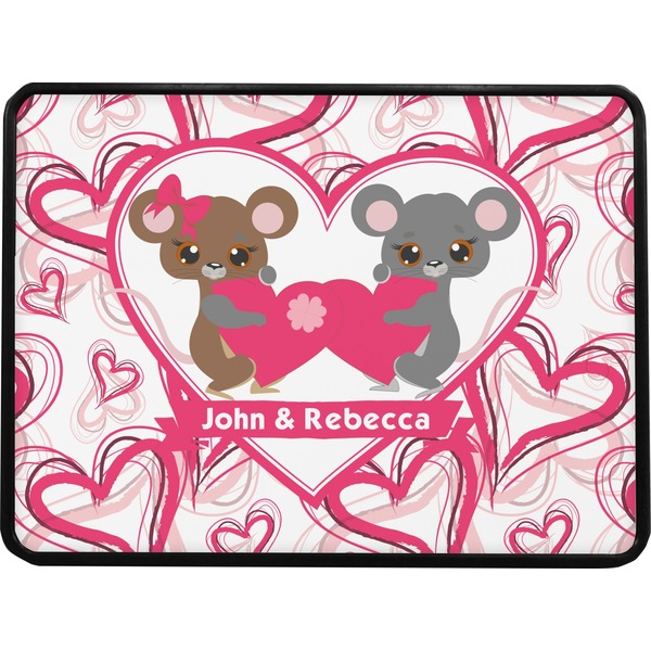 Valentine's Day Rectangular Car Hitch Cover w/ FRP Insert
