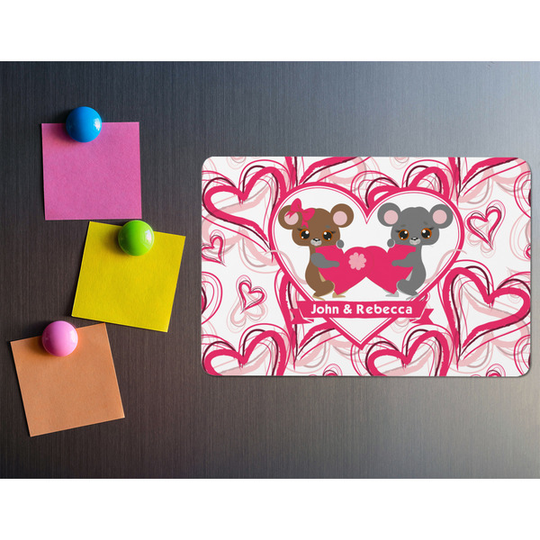Valentine's Day Rectangular Fridge Magnet - LIFESTYLE