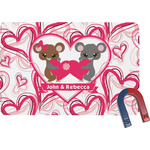 Valentine's Day Rectangular Fridge Magnet (Personalized)