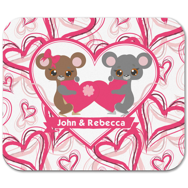 Valentine's Day Rectangular Mouse Pad - APPROVAL