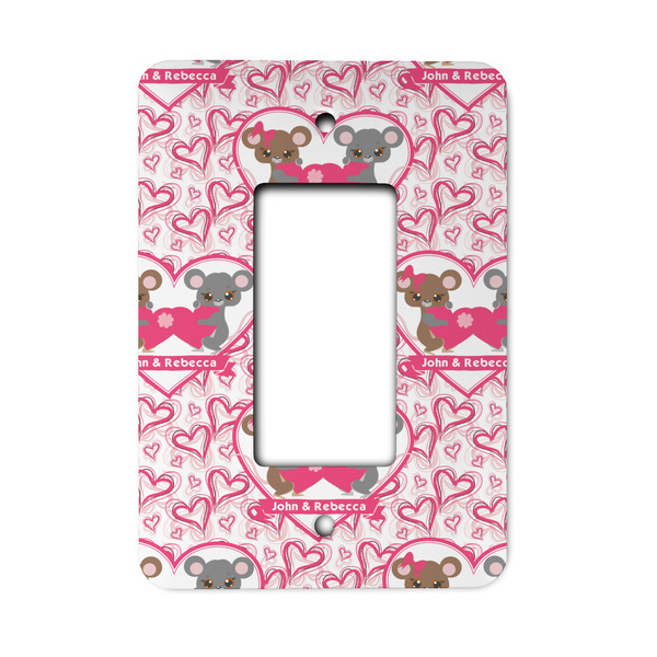 Custom Valentine's Day Rocker Style Light Switch Cover (Personalized)