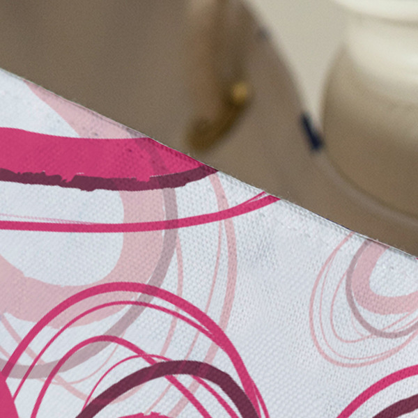 Valentine's Day Large Rope Tote - Close Up View