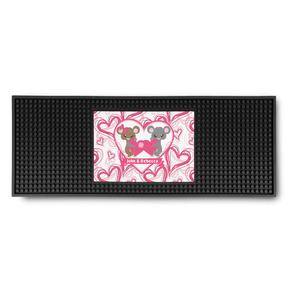 Custom Valentine's Day Rubber Bar Mat (Personalized)