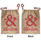 Valentine's Day Santa Sack - Front & Back (Personalized)