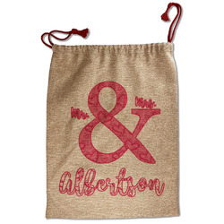 Valentine's Day Santa Sack - Front (Personalized)