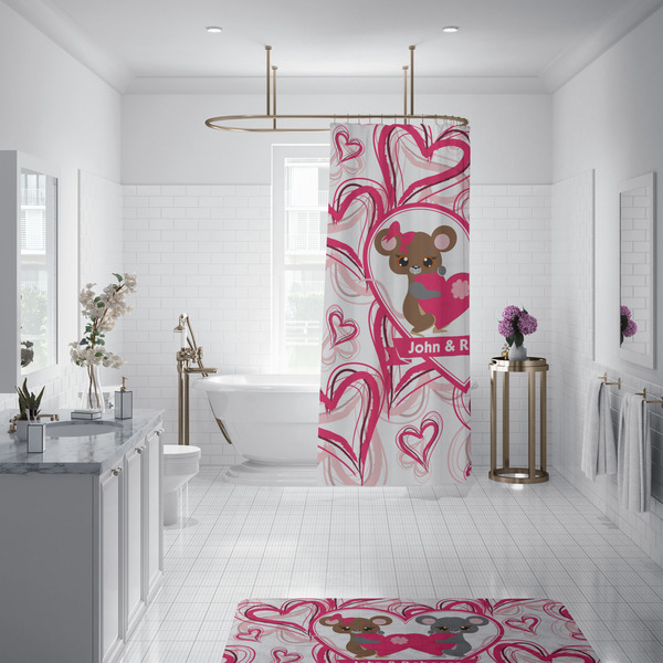 Valentine's Day Shower Curtain - 70"x83"