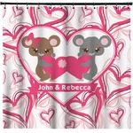 Valentine's Day Shower Curtain - Custom Size (Personalized)