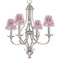Valentine's Day Small Chandelier Shade - LIFESTYLE (on chandelier)