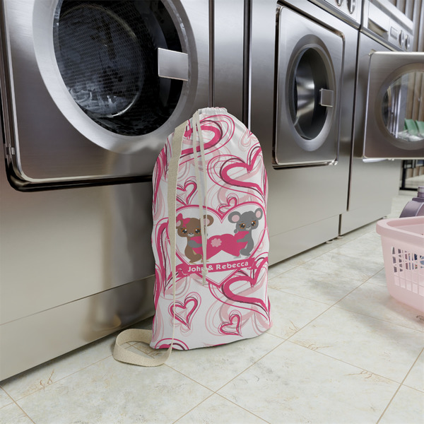 Valentine's Day Small Landry Bag - In Context