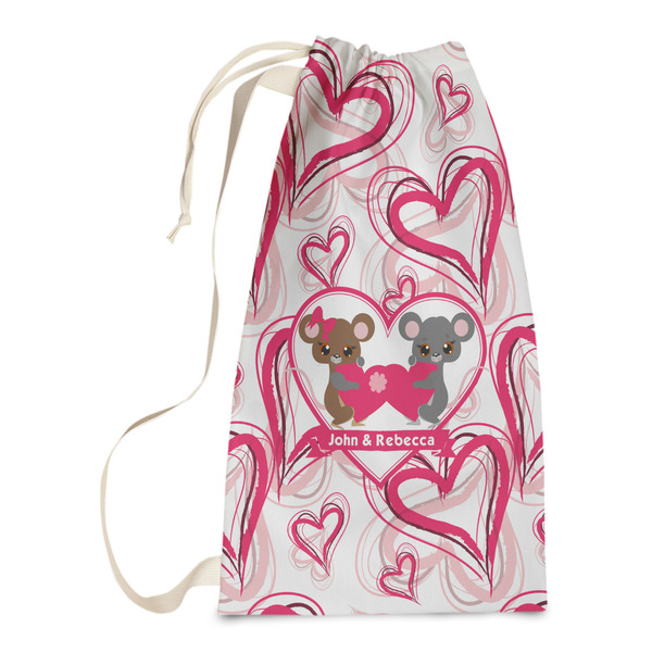 Custom Valentine's Day Laundry Bags - Small (Personalized)