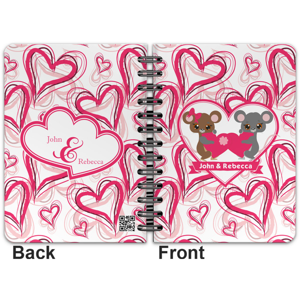 Valentine's Day Spiral Journal 5 x 7 - Apvl