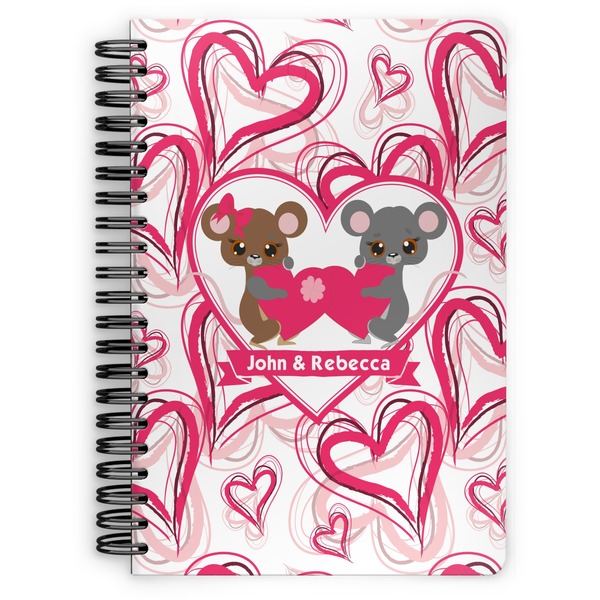Custom Valentine's Day Spiral Notebook (Personalized)