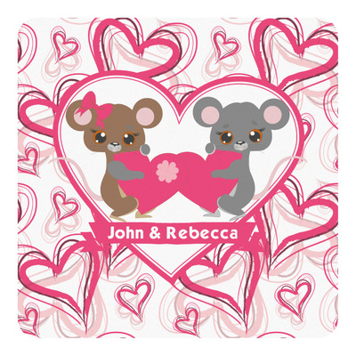 Valentine's Day Square Decal (Personalized)