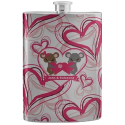 Valentine's Day Stainless Steel Flask (Personalized)