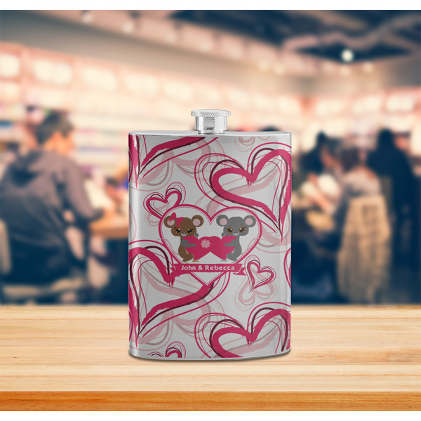 Valentine's Day Stainless Steel Flask - LIFESTYLE 2