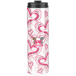 Valentine's Day Stainless Steel Skinny Tumbler - 20 oz (Personalized)