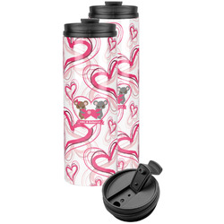 Valentine's Day Stainless Steel Skinny Tumbler (Personalized)