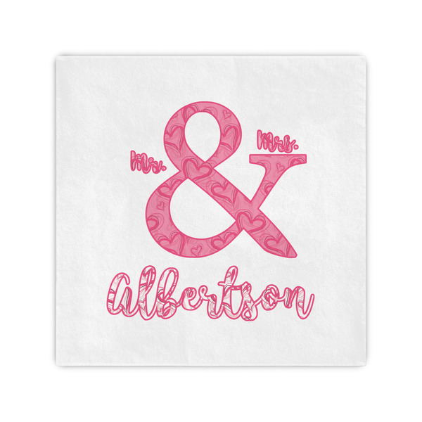 Custom Valentine's Day Standard Cocktail Napkins (Personalized)