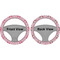 Valentine's Day Steering Wheel Cover- Front and Back