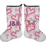 Valentine's Day Holiday Stocking - Double-Sided - Neoprene (Personalized)