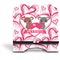 Valentine's Day Stylized Tablet Stand - Front without iPad