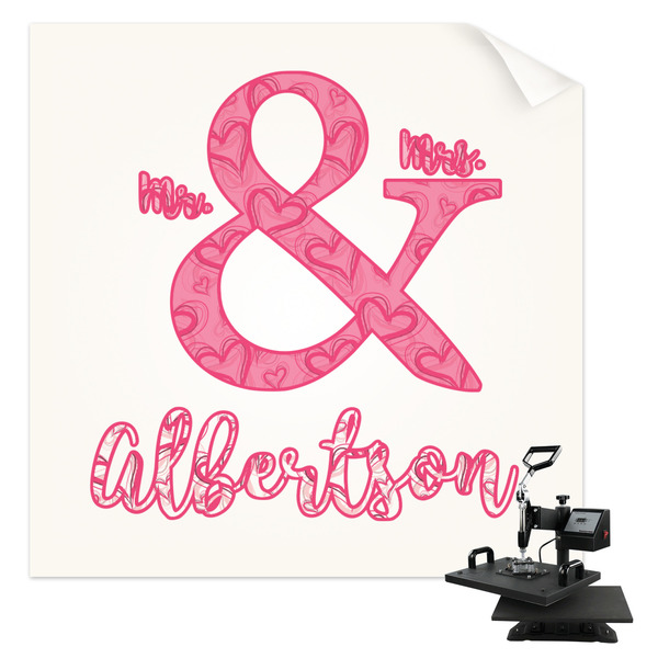 Custom Valentine's Day Sublimation Transfer - Pocket (Personalized)