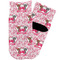 Valentine's Day Toddler Ankle Socks - Single Pair - Front and Back