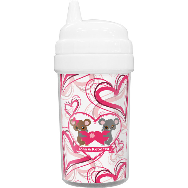 Custom Valentine's Day Toddler Sippy Cup (Personalized)