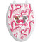 Valentine's Day Toilet Seat Decal Elongated