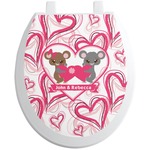 Valentine's Day Toilet Seat Decal (Personalized)