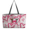 Valentine's Day Tote w/Black Handles - Front View