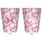 Valentine's Day Trash Can White - Front and Back - Apvl