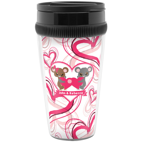Custom Valentine's Day Acrylic Travel Mug without Handle (Personalized)