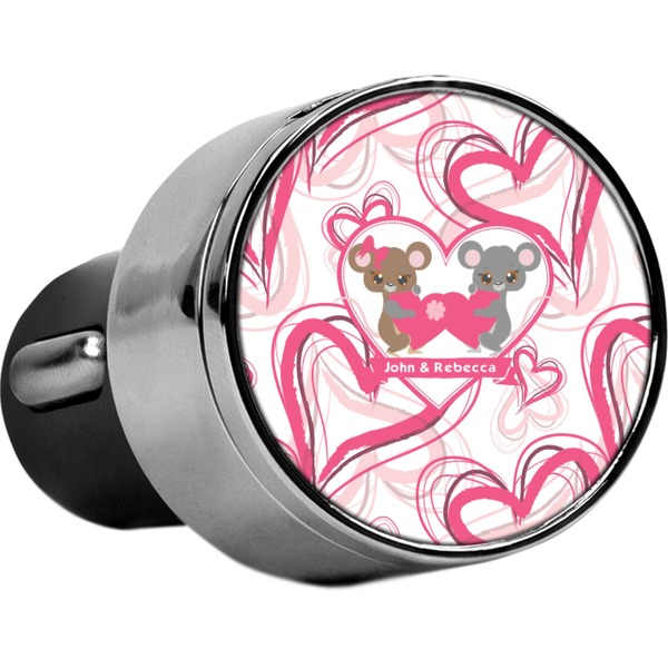 Custom Valentine's Day USB Car Charger (Personalized)